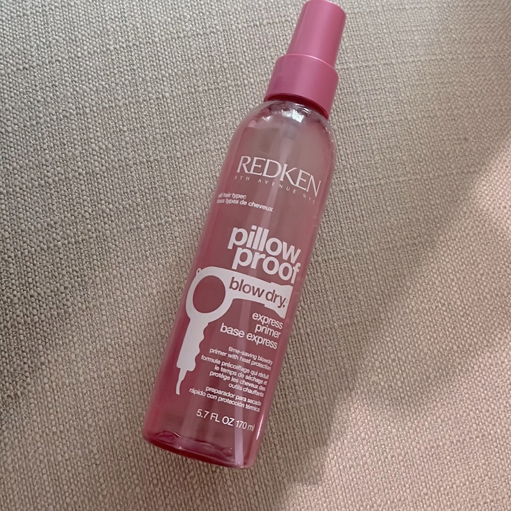 Redken pillow proof blow dry, half full